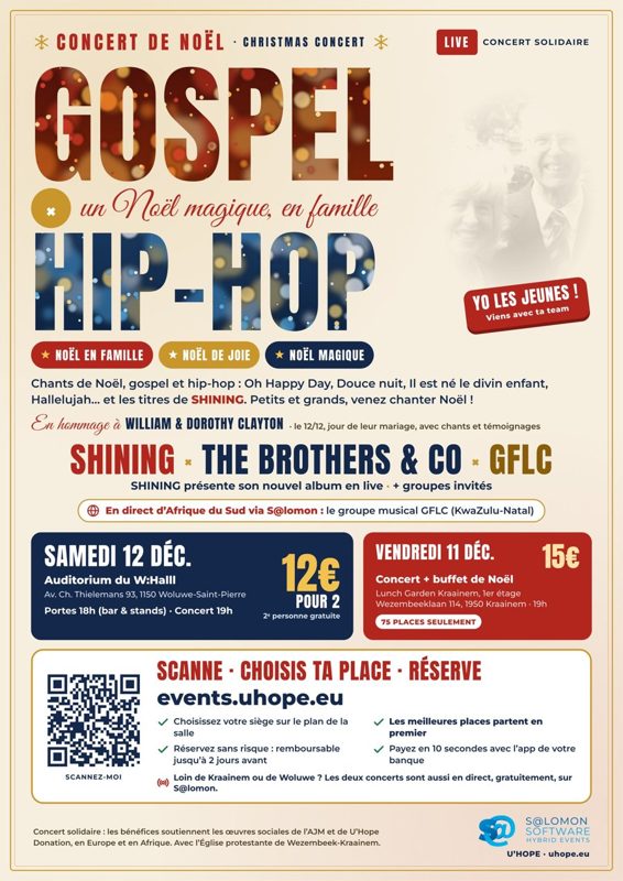 L'affiche du concert